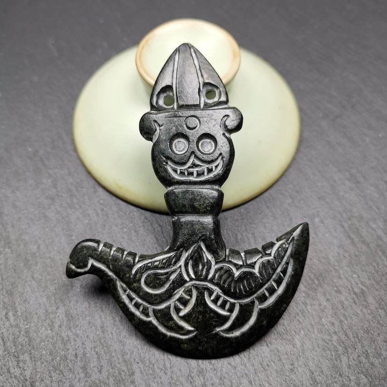Kartika Knife of the Dakinis | 8cm x 6cm - Gandhanra-ART