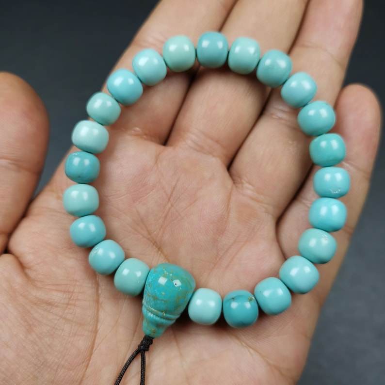 TIBETAN BRACELET - Beaded Wrist Mala Bracelet - Gandhanra-ART