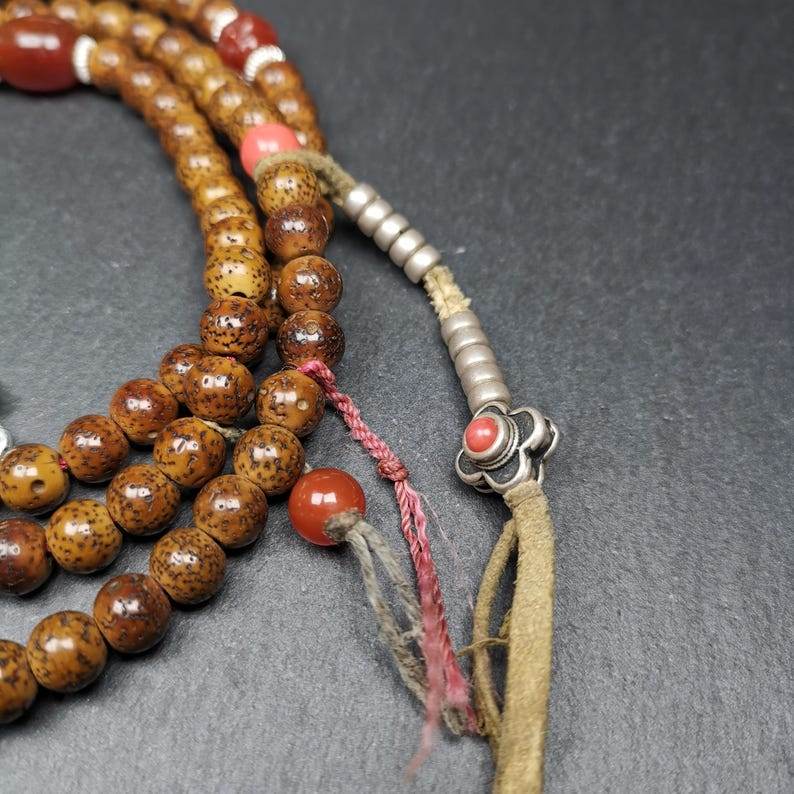 Mala Necklace,mm 108 Prayer Beads - Gandhanra-ART