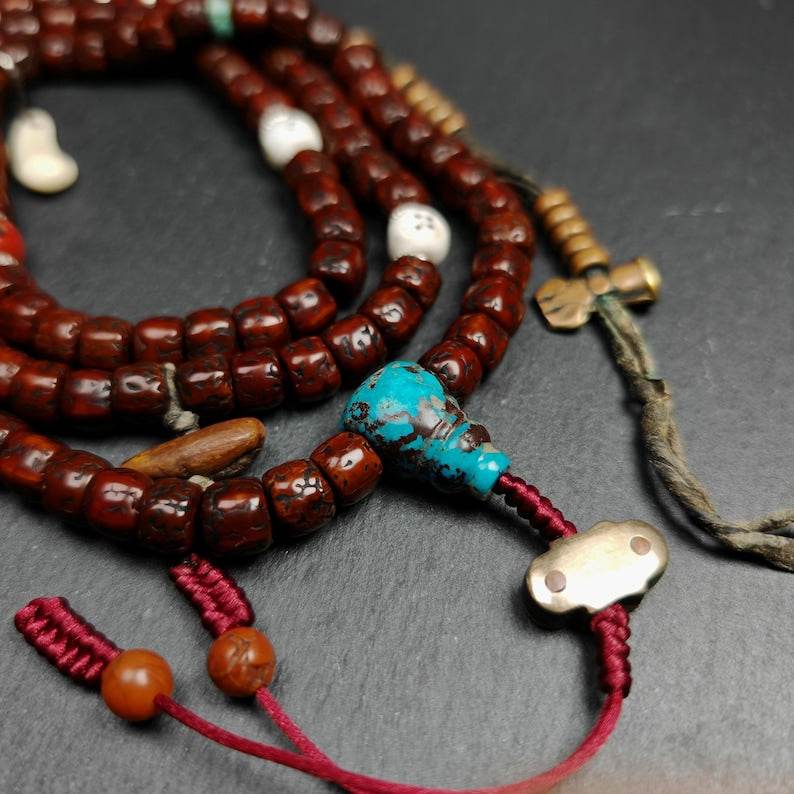 8mm Mala Necklace Prayer Beads - Gandhanra-ART