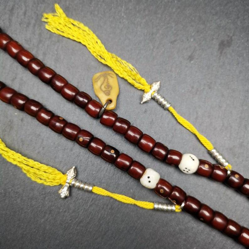 8mm 108 Mala Necklace,Prayer Beads - Gandhanra-ART