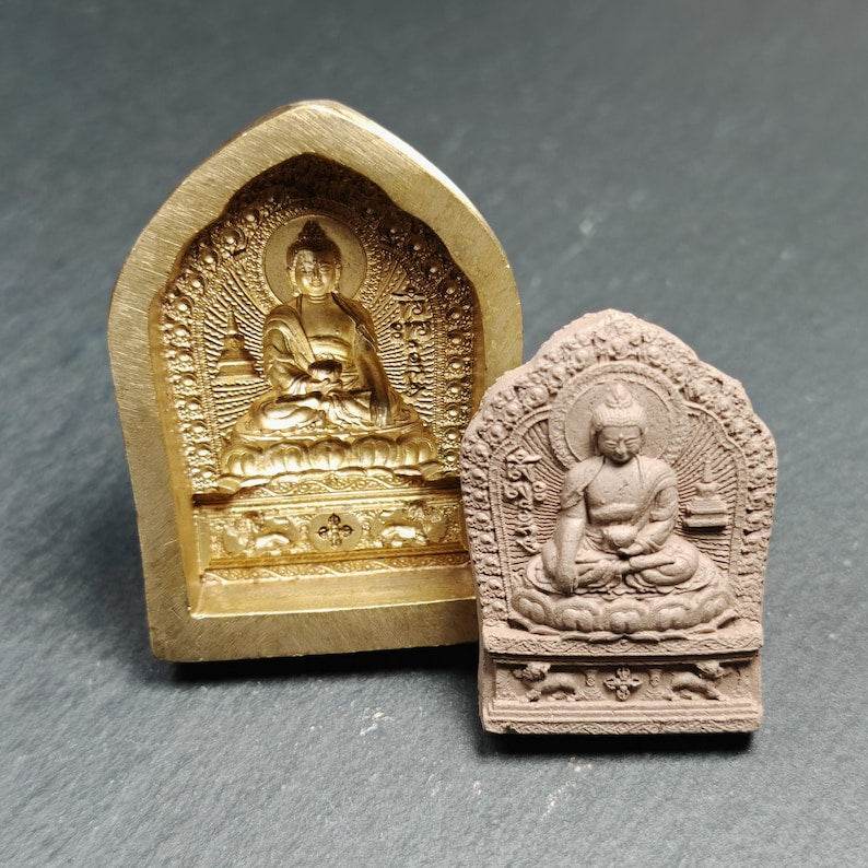 Shakyamuni Tsa Tsa Mold,5cm Height - Gandhanra-ART