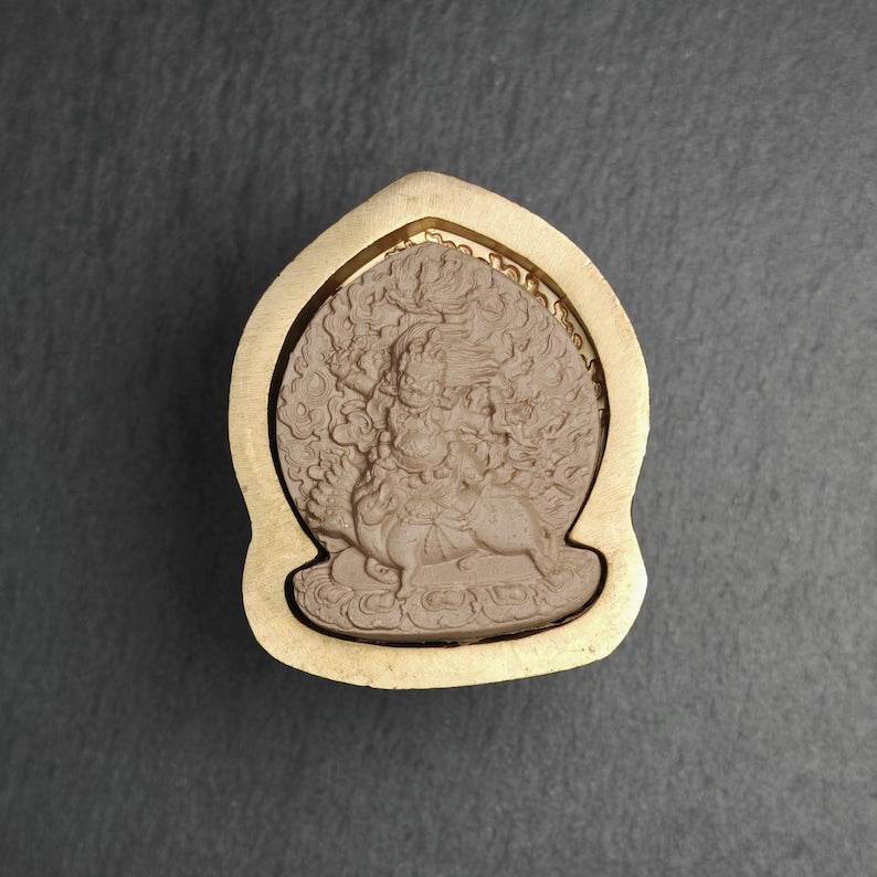 Tsa Tsa Mold,Wrathful Guru Rinpoche,5cm Height - Gandhanra-ART