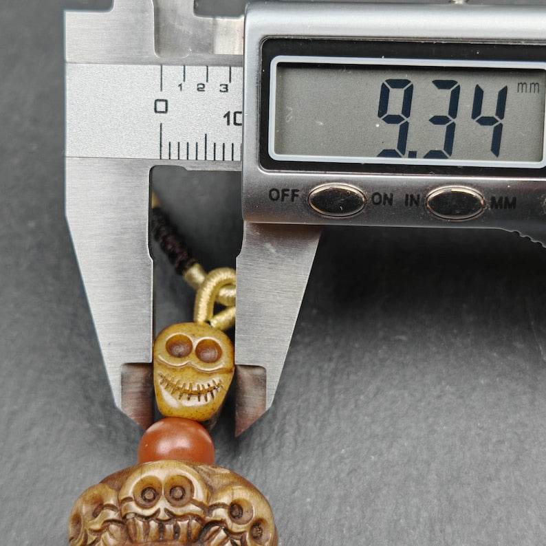 Citipati Skull Protective Charm - Gandhanra-ART