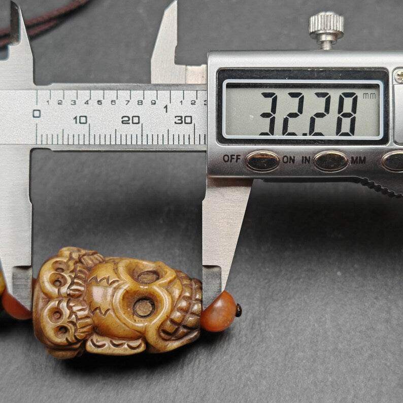 Citipati Skull Protective Charm - Gandhanra-ART