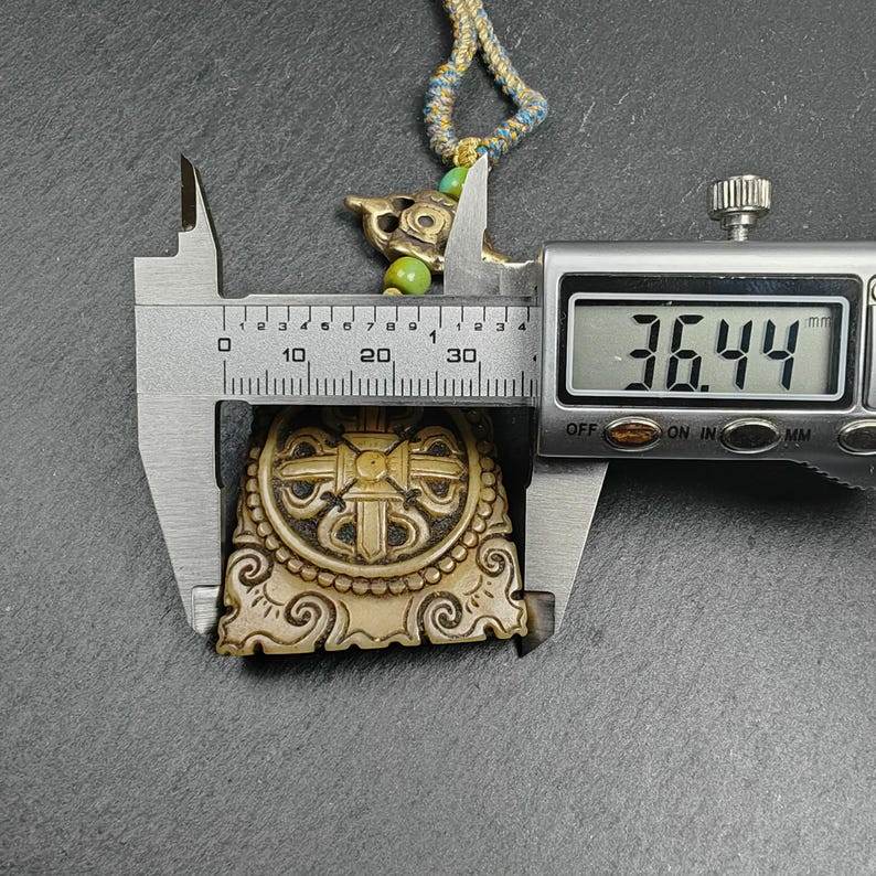 Vajra Mandala Kapala Pendant,Amulet,45mm × 36mm - Gandhanra-ART