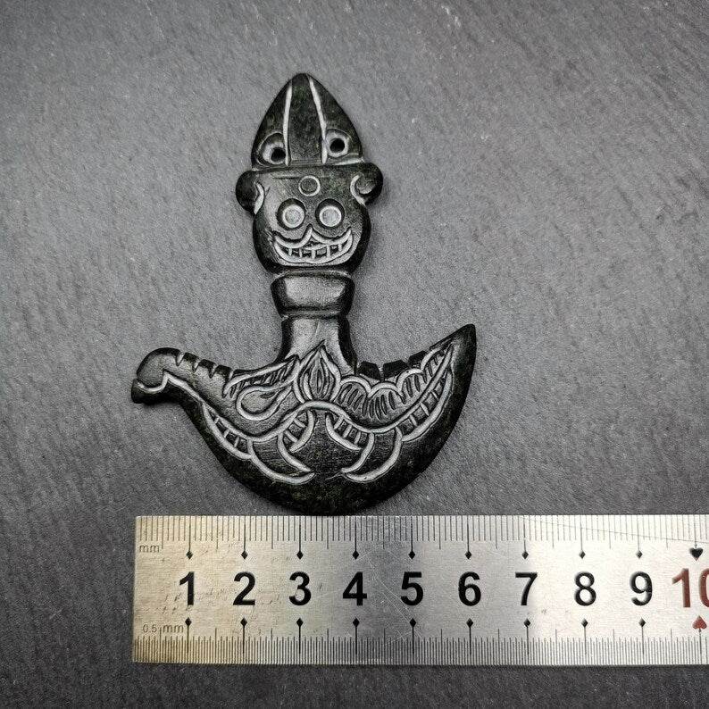 Kartika Knife of the Dakinis | 8cm x 6cm - Gandhanra-ART