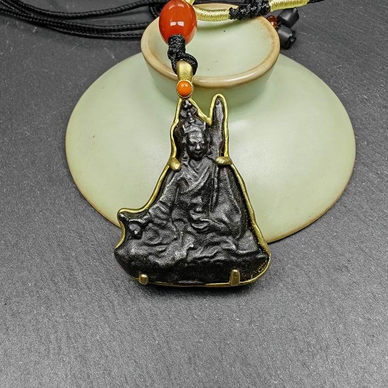 Buddha Statue Amulet, Pendant - Gandhanra-ART