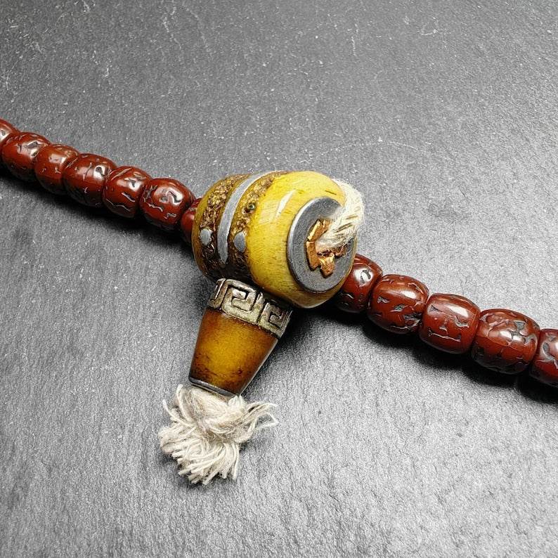 T-drilled 3-Hole Connector Bead - Gandhanra-ART