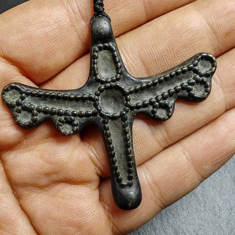 Pendant,Thokcha Protection Charm, 56×60mm - Gandhanra-ART