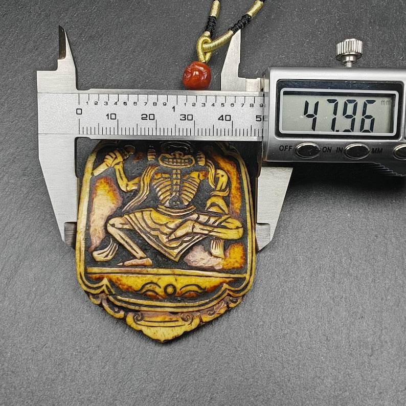 Citipati Master Kapala Pendant 72mm × 58mm - Gandhanra-ART