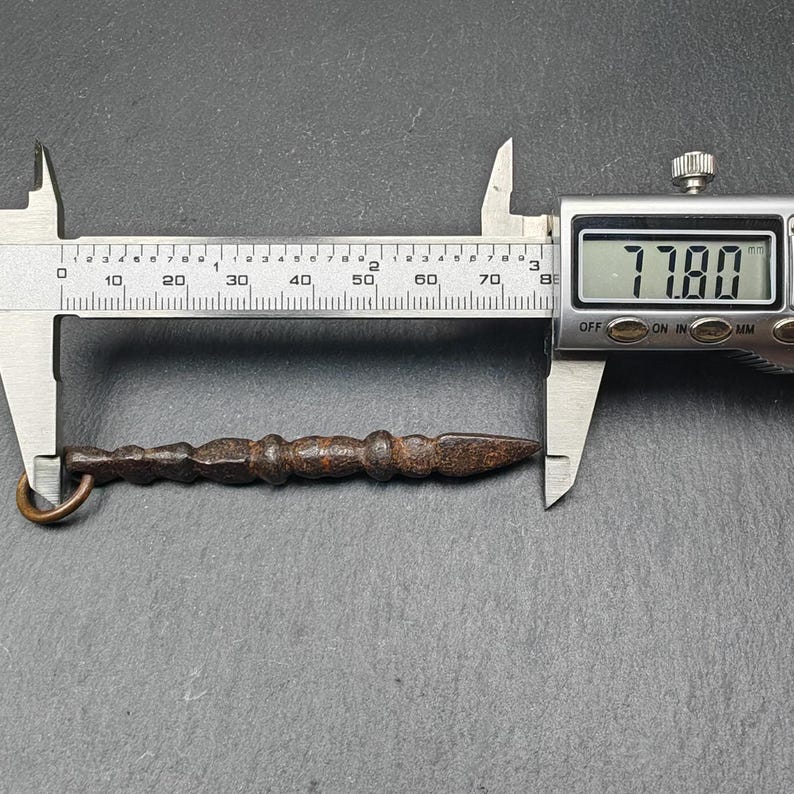 Old Phurba Amulet - Tibetan Ritual Kila Pendant