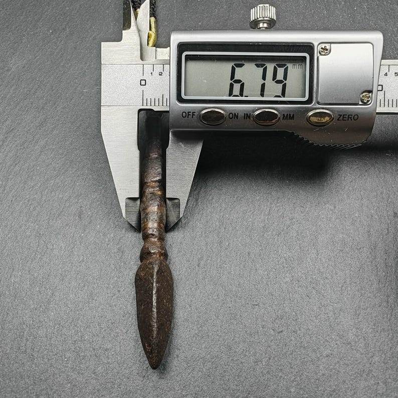 Old Phurba Amulet - Tibetan Ritual Kila Pendant - Gandhanra-ART