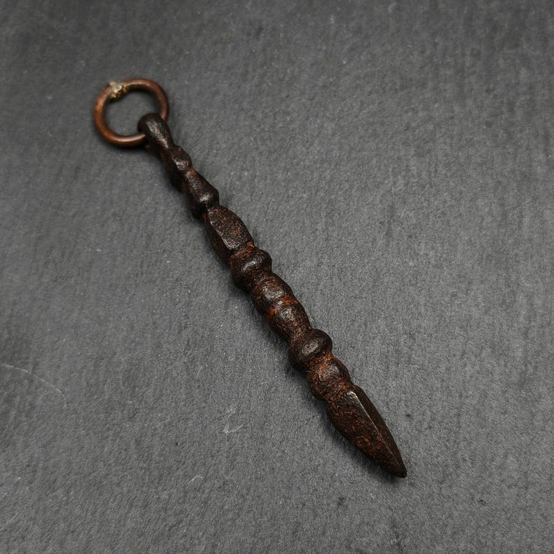 Old Phurba Amulet - Tibetan Ritual Kila Pendant