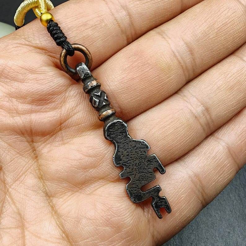 Amulet,The Key of Heart Pendant,Lucky Charm - Gandhanra-ART