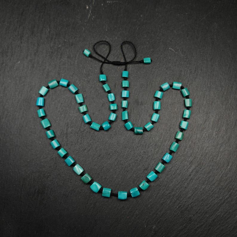 6mm Turquoise Necklace for Woman