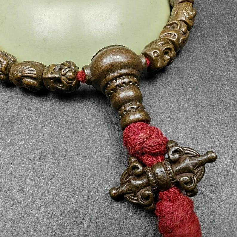 Wrist Mala,10mm Garuda Bird,Thokcha - Gandhanra-ART