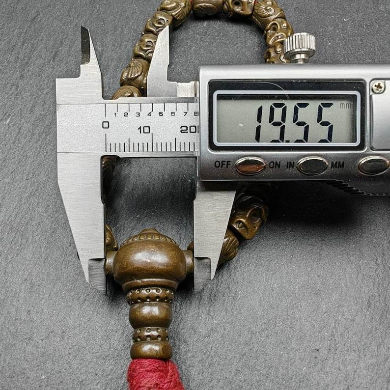 Wrist Mala,10mm Garuda Bird,Thokcha - Gandhanra-ART