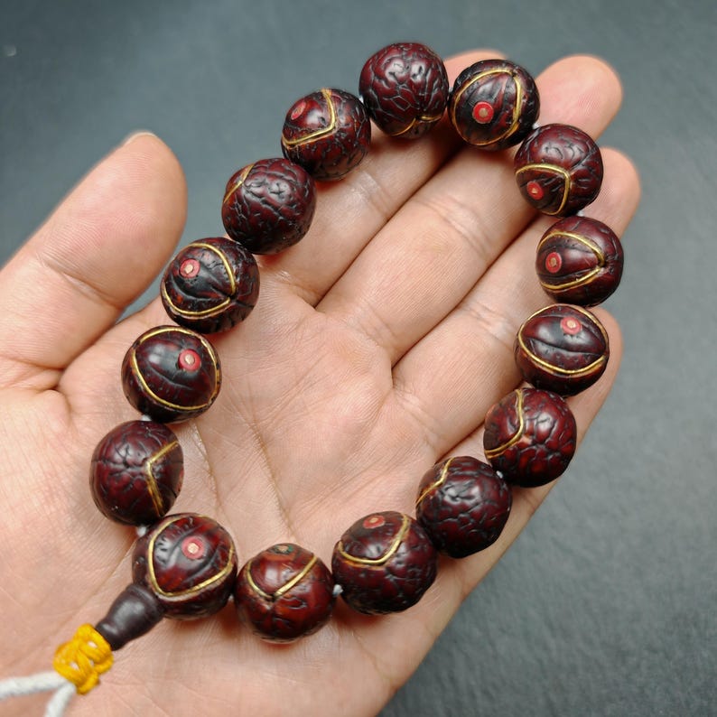 Tibetan Wrist Mala,Old Bodhi Beads Bracelet