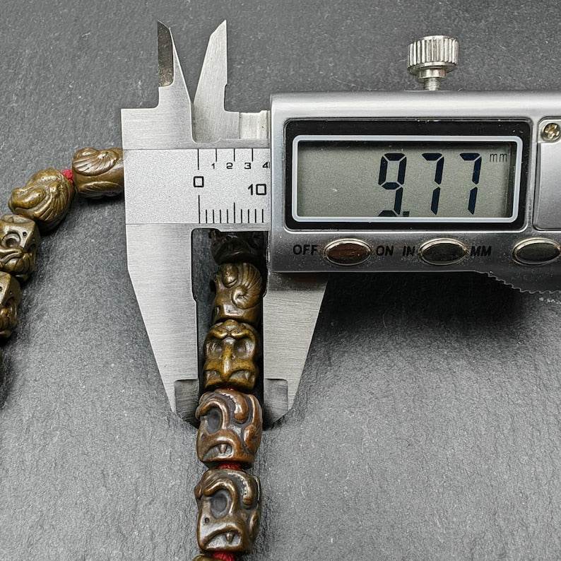 Wrist Mala,10mm Garuda Bird,Thokcha - Gandhanra-ART