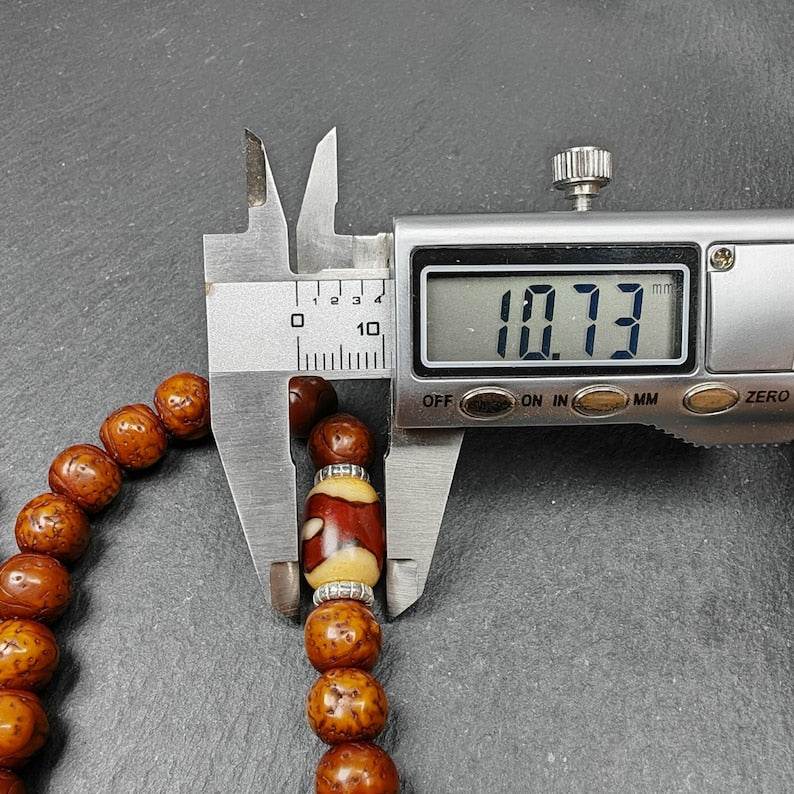 10mm 108 Kirin Eyes Bodhi Seed Prayer Beads - Gandhanra-ART