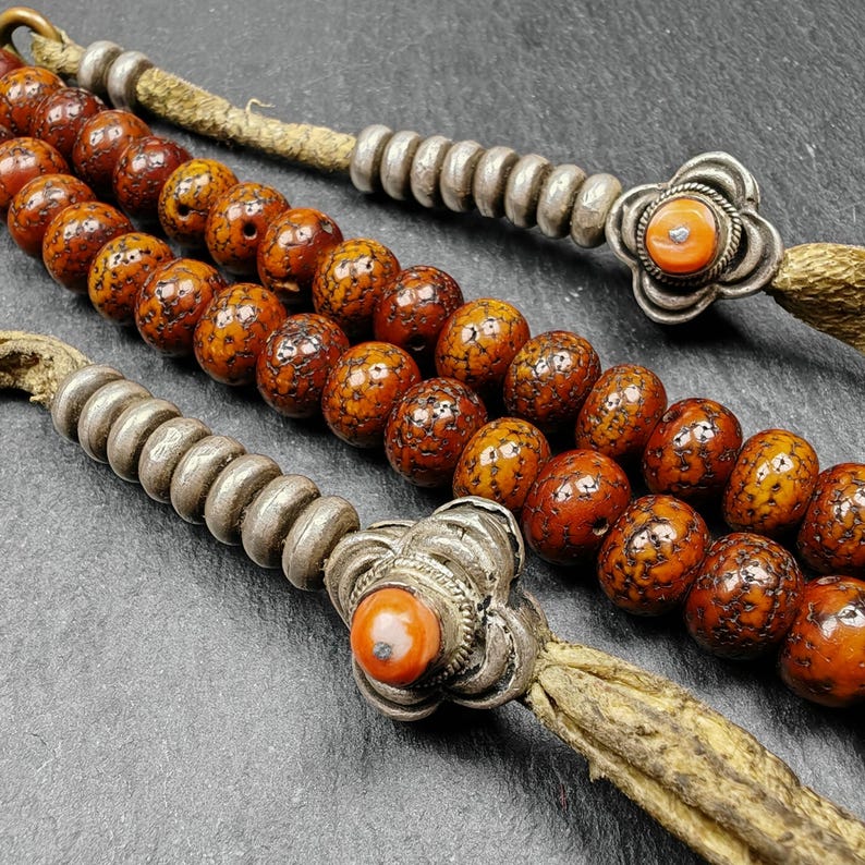 7+mm Sterling Silver Tibetan Prayer Bead Counters