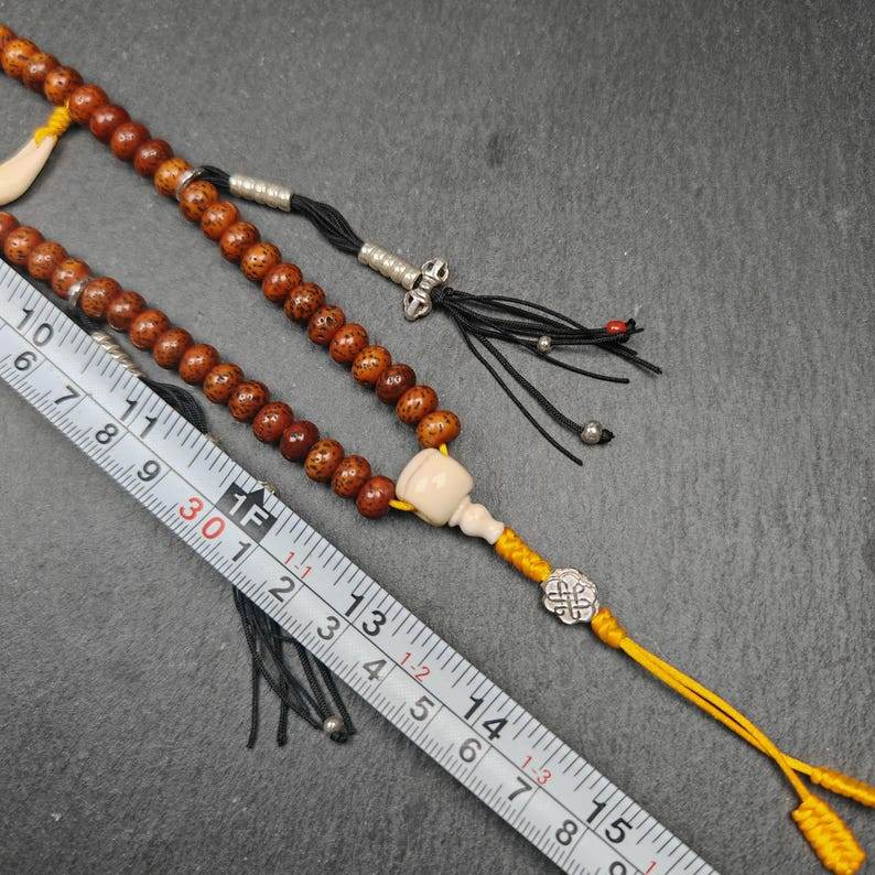 7.8mm 108 Lotus Seed Prayer Beads - Gandhanra-ART