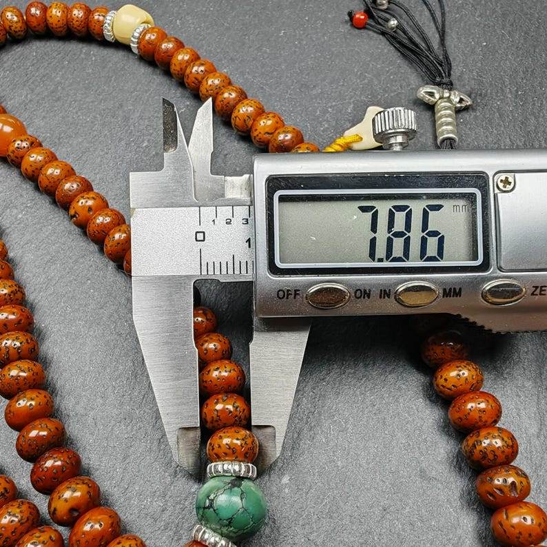 7.8mm 108 Lotus Seed Prayer Beads - Gandhanra-ART