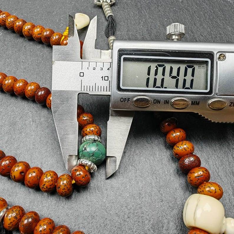7.8mm 108 Lotus Seed Prayer Beads - Gandhanra-ART