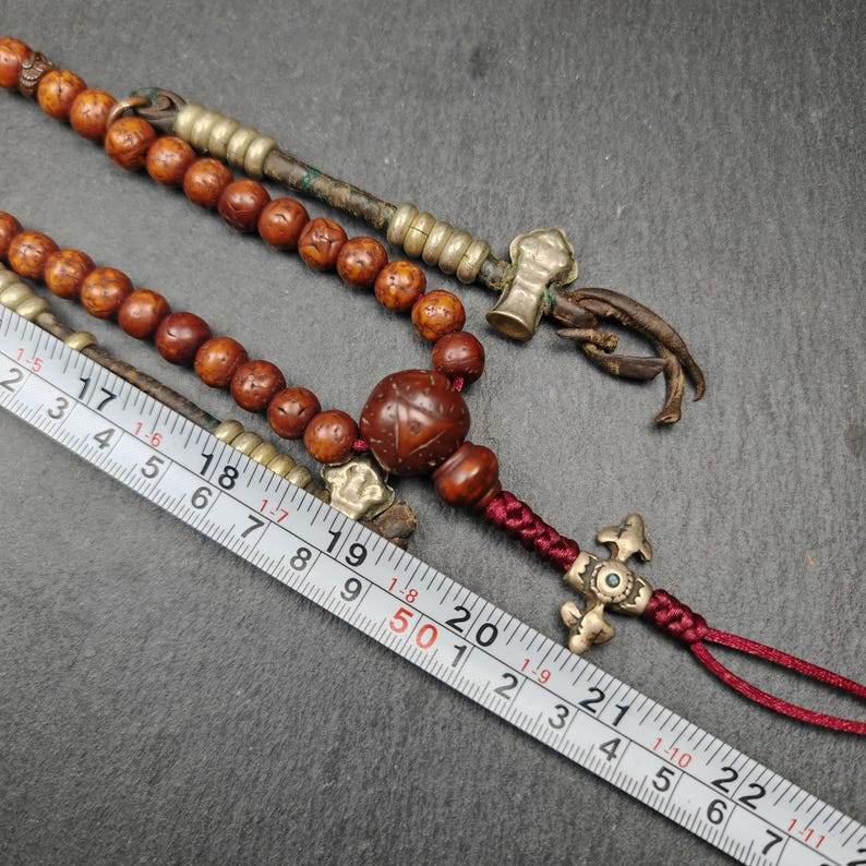 10mm 108 Kirin Eyes Bodhi Seed Prayer Beads - Gandhanra-ART