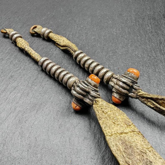 7+mm Sterling Silver Tibetan Prayer Bead Counters - Gandhanra-ART