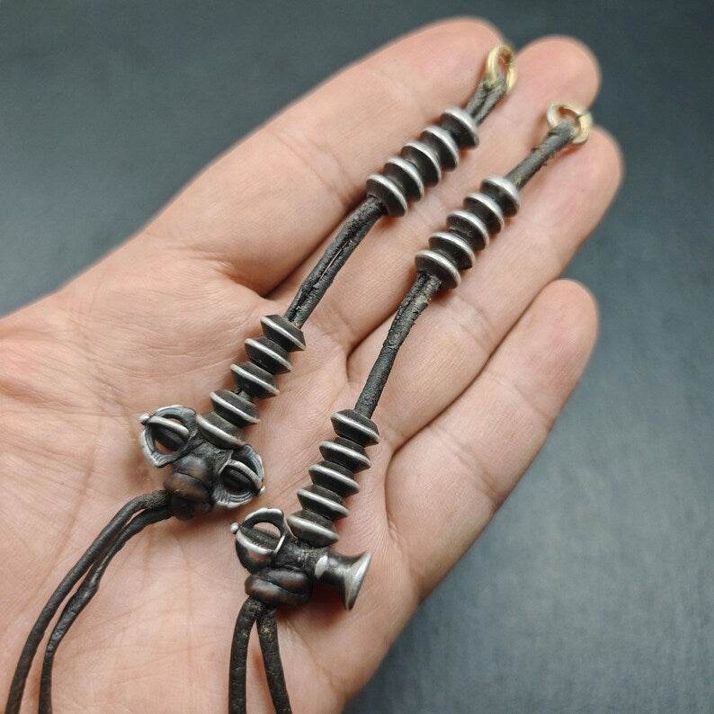 9mm Sterling Silver Prayer Bead Counters - Gandhanra-ART