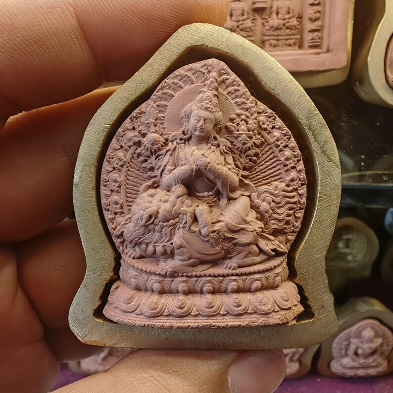 Lion Manjusri Tsa Tsa Mold | 4.5cm