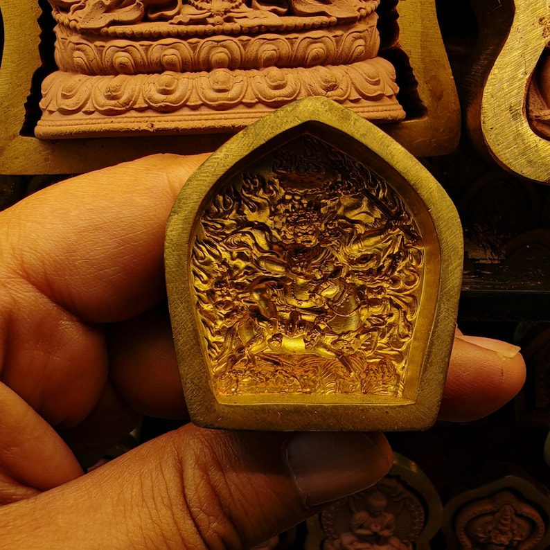 Palden Lhamo,Magzor Gyalmo Tsa Tsa Mold | 5cm