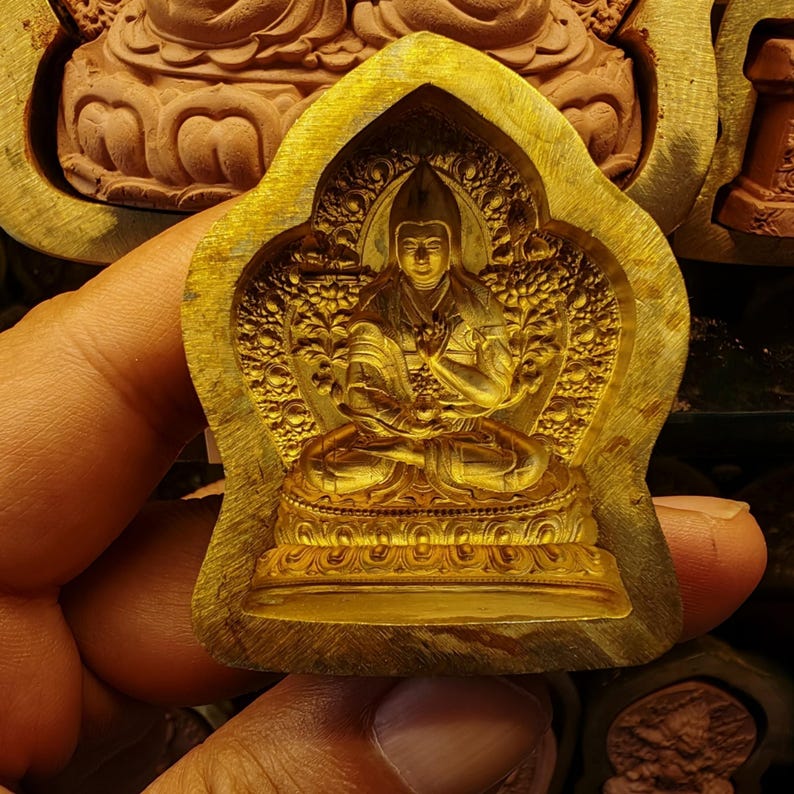 Longevity Practice Je Tsongkhapa Tsa Tsa Mold | 4.5cm