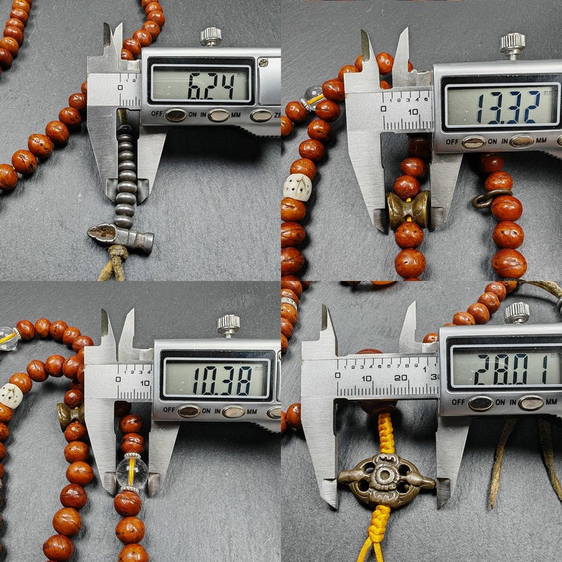Tibetan Rosary, Old 8.7mm 108 Bodhi Seed Mala