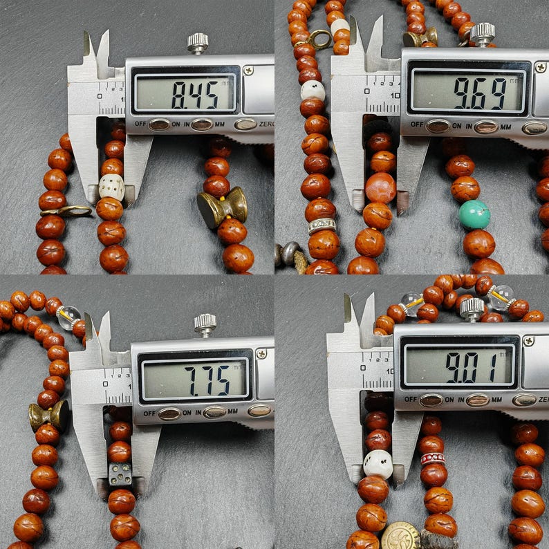 Tibetan Rosary, Old 8.7mm 108 Bodhi Seed Mala
