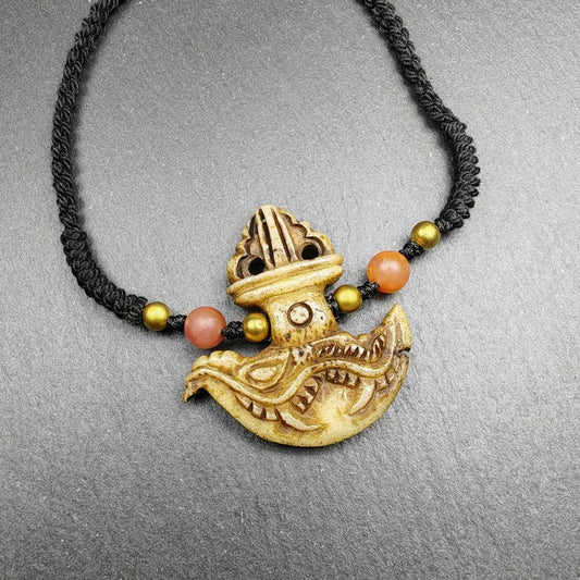 Tibetan Kapala Amulet | Kartika Pendant