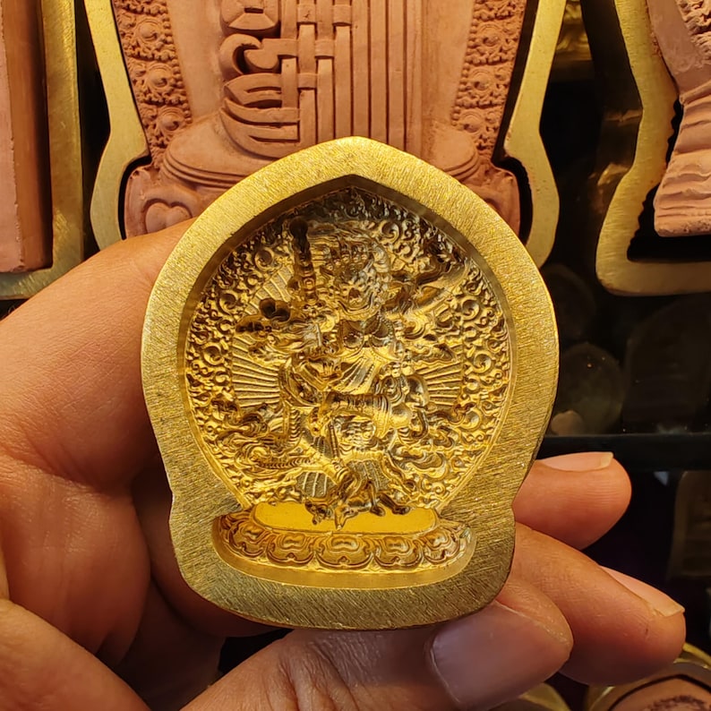 Lion-faced Dakini Simhamukha Simhavaktra Tsa Tsa Mold | 4.5cm