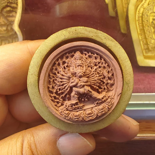 Yamantaka in Yab-Yum Form Tsa Tsa Mold | 3.5cm