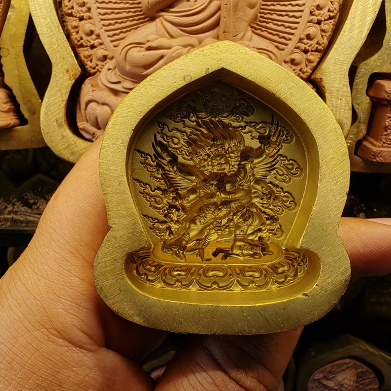 The Dorje Phurba - Vajrakilaya Tsa Tsa Mold | 4.5cm
