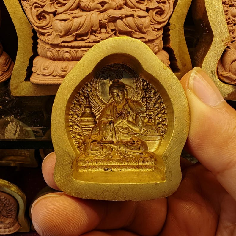 Klu Sgrub - Nagarjuna Tsa Tsa Mold | 4.5cm