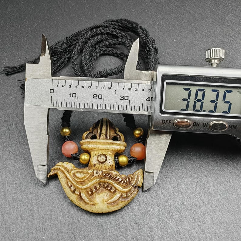 Tibetan Kapala Amulet | Kartika Pendant