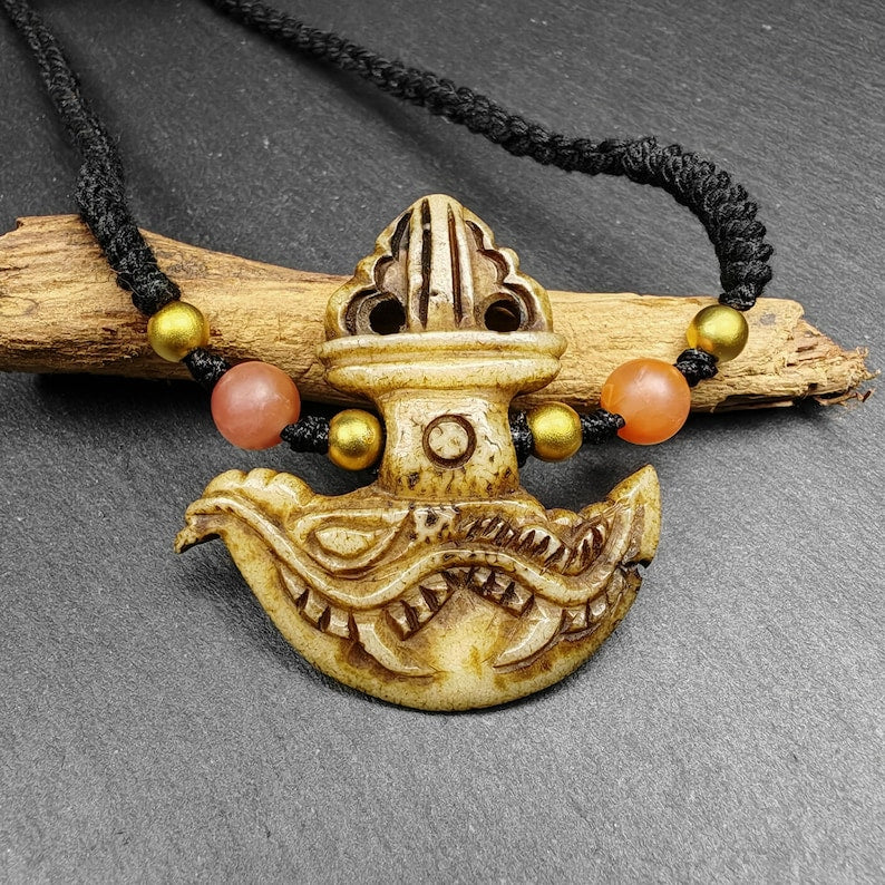 Tibetan Kapala Amulet | Kartika Pendant