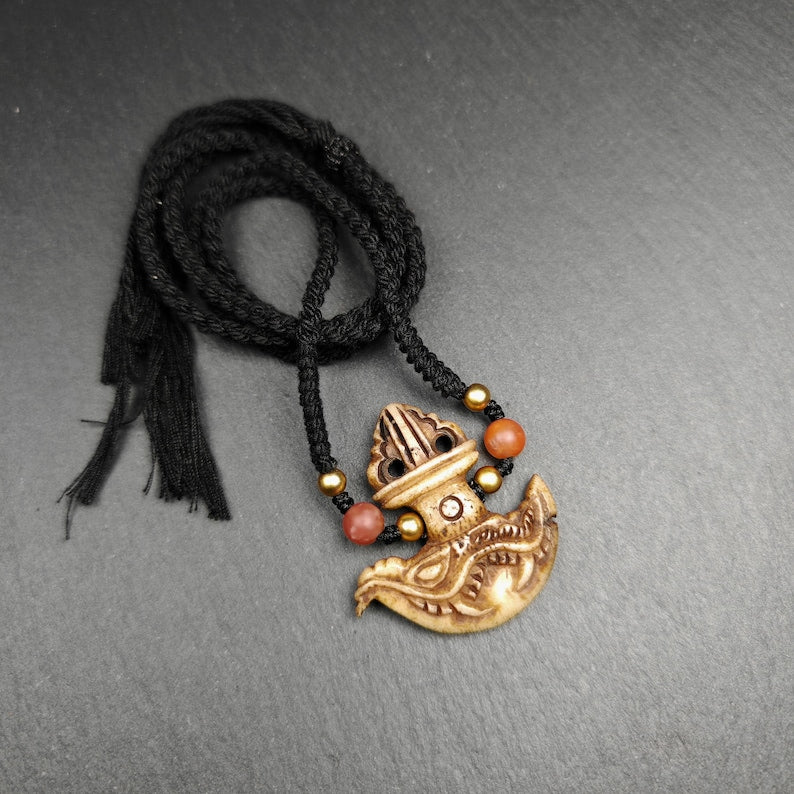 Tibetan Kapala Amulet | Kartika Pendant