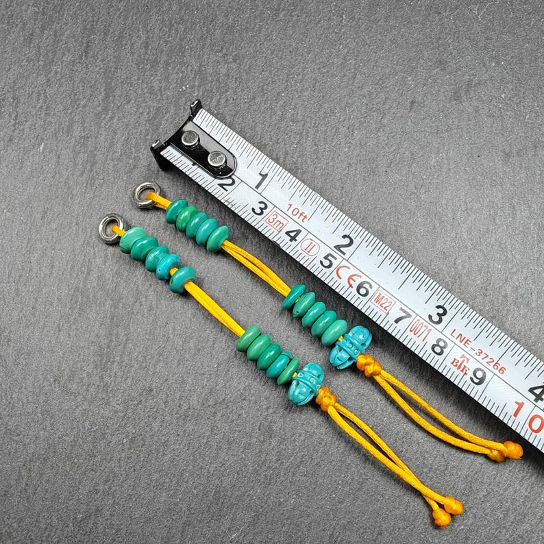 7mm Tibetan Turquoise Prayer Bead Counters