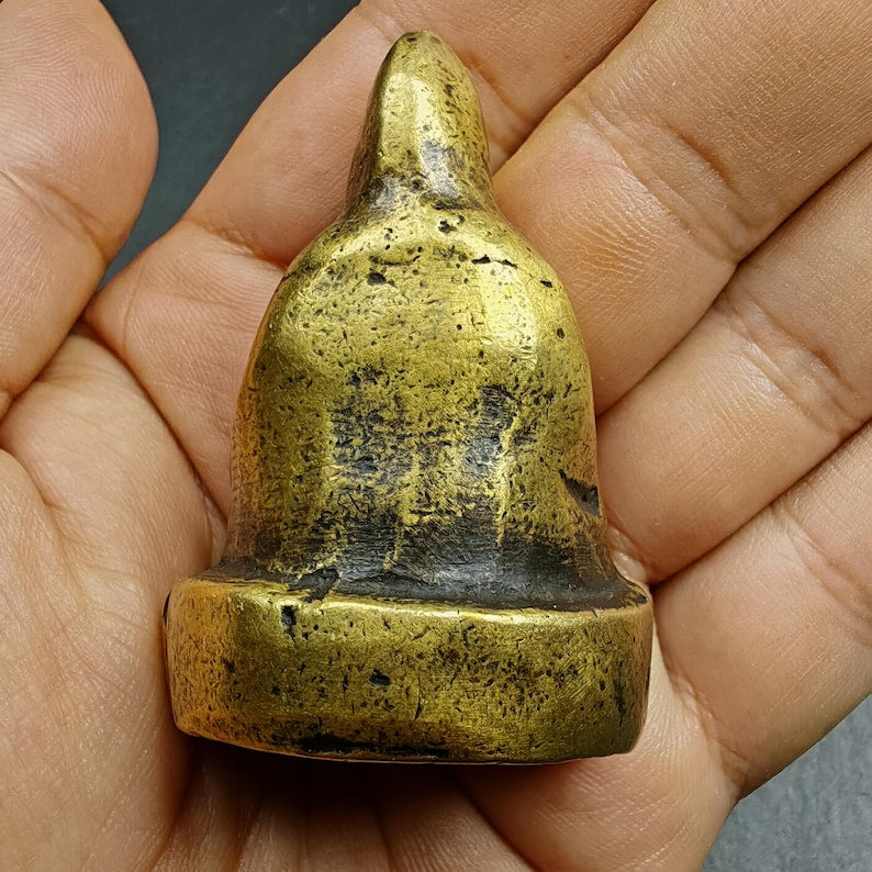 Guru Rinpoche Statue | 6cm Height | Silver Inlaid