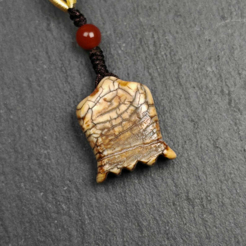 Old Citipati Skull Pendant | Tibetan Amulet