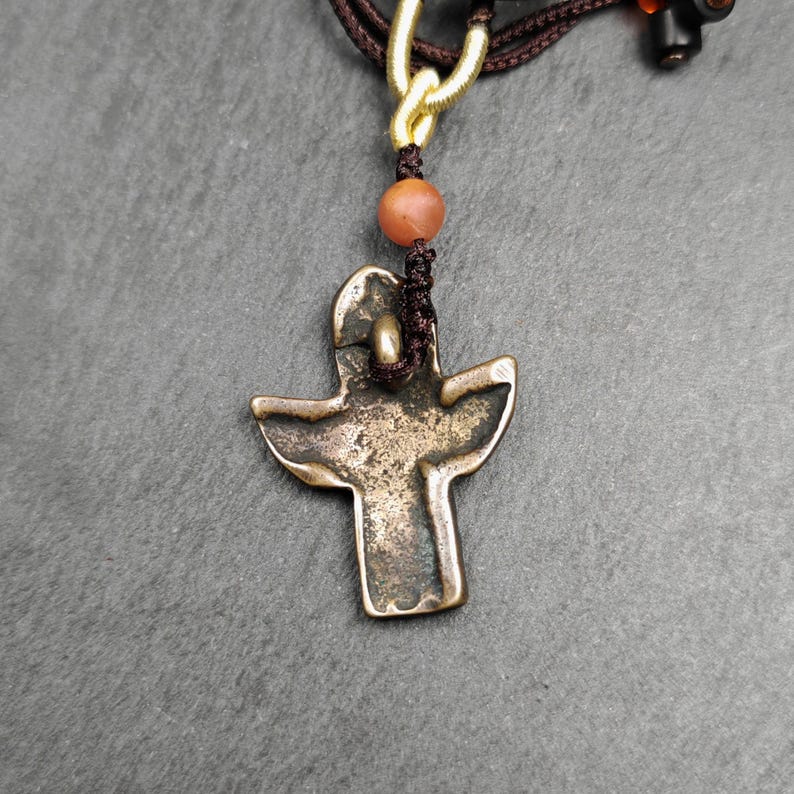 Tibetan Buddhist Amulet Pendant | Garuda Golden-Winged Bird