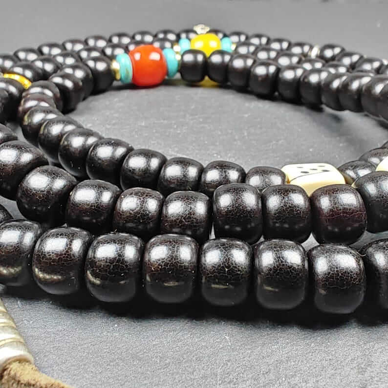 9.6mm 108 Coconut Bead Mala